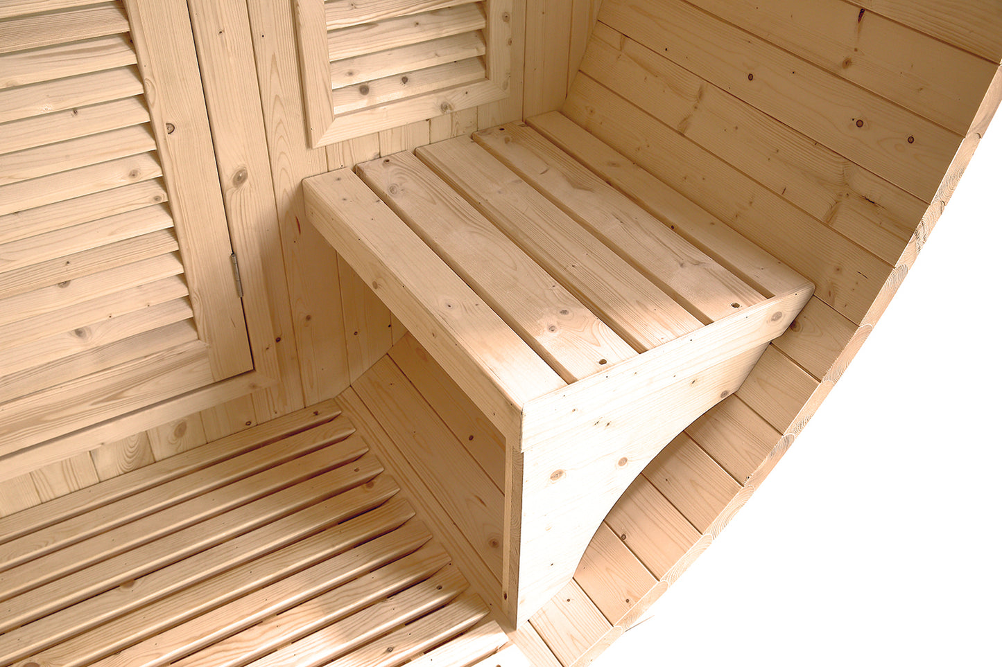Sauna Gaïa Luna – Luxe Buitensauna voor 6 Personen met Accessoires & LED Chromotherapie