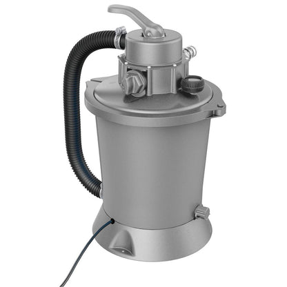 Poolstar Blue Silk 3 m³/h Zandfiltersysteem – Compact &amp; Efficiënt Filtersysteem voor Zwembaden en Spa’s tot 18 m³ – Compleet met Pomp, Filtertank en Aansluitingen