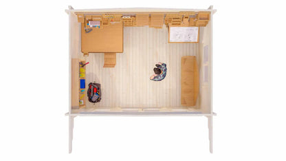 12m² Budget Blokhut – Model Amersfoort | Veelzijdige Werkplaats of Creatieve Studio
