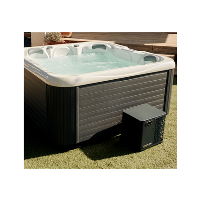 Poolex O'Spa 5kW Warmtepomp –  IJsbad Chiller - Hot Tub Functie Voor Ice Baths & Hot Tubs – Plug & Play – Verwarmen én Koelen (3°C tot 40°C)
